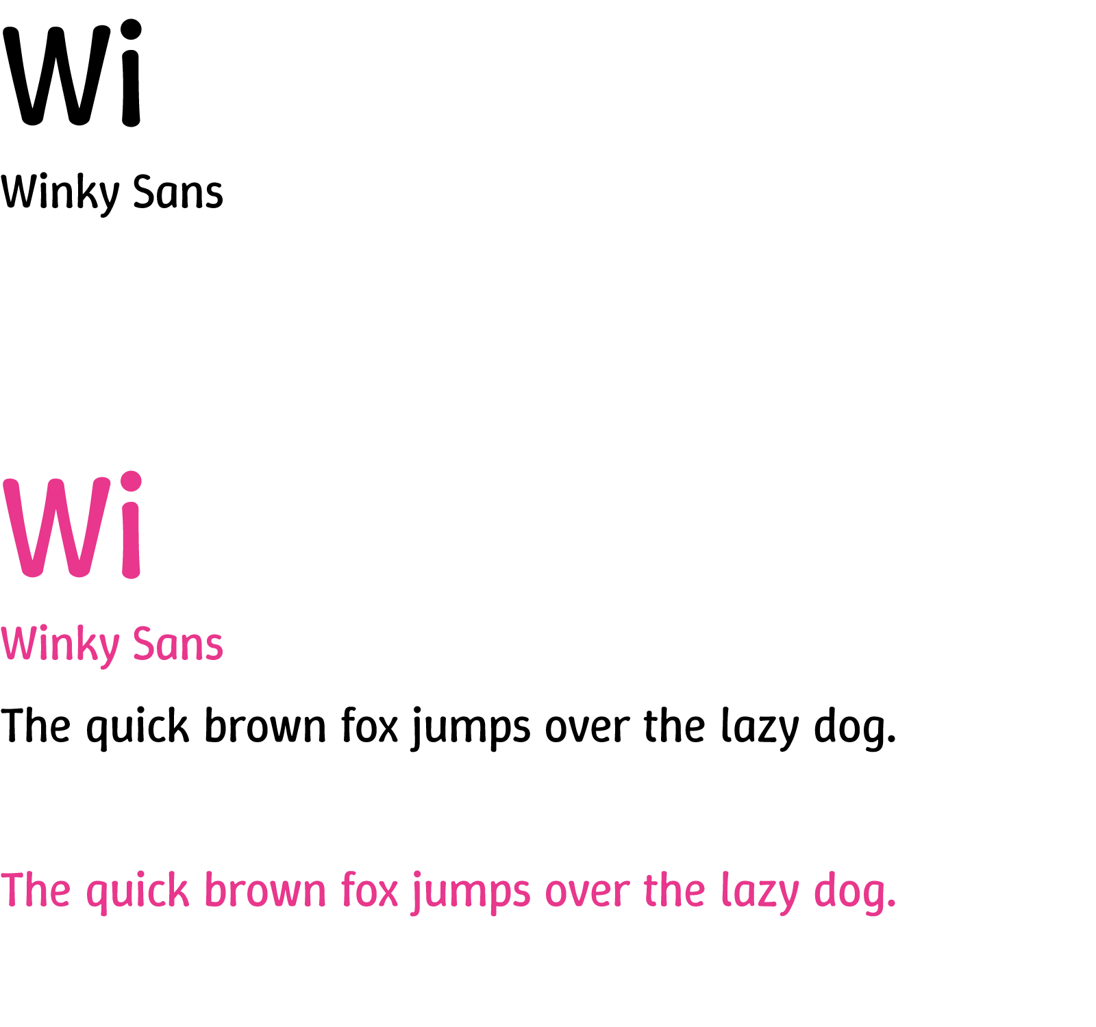 Winky Sans